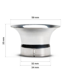 AIR HORN Ø 32x33 WITHOUT NET