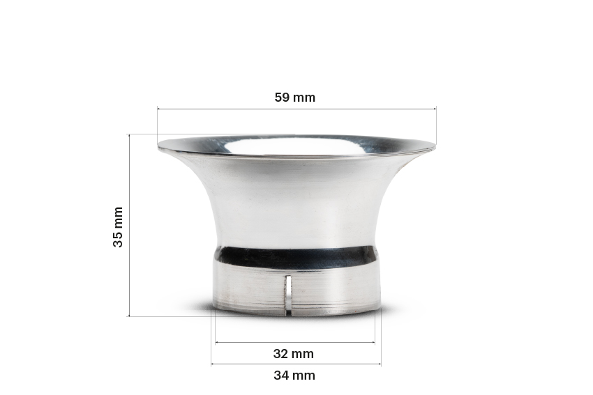 AIR HORN Ø 32x33 WITHOUT NET