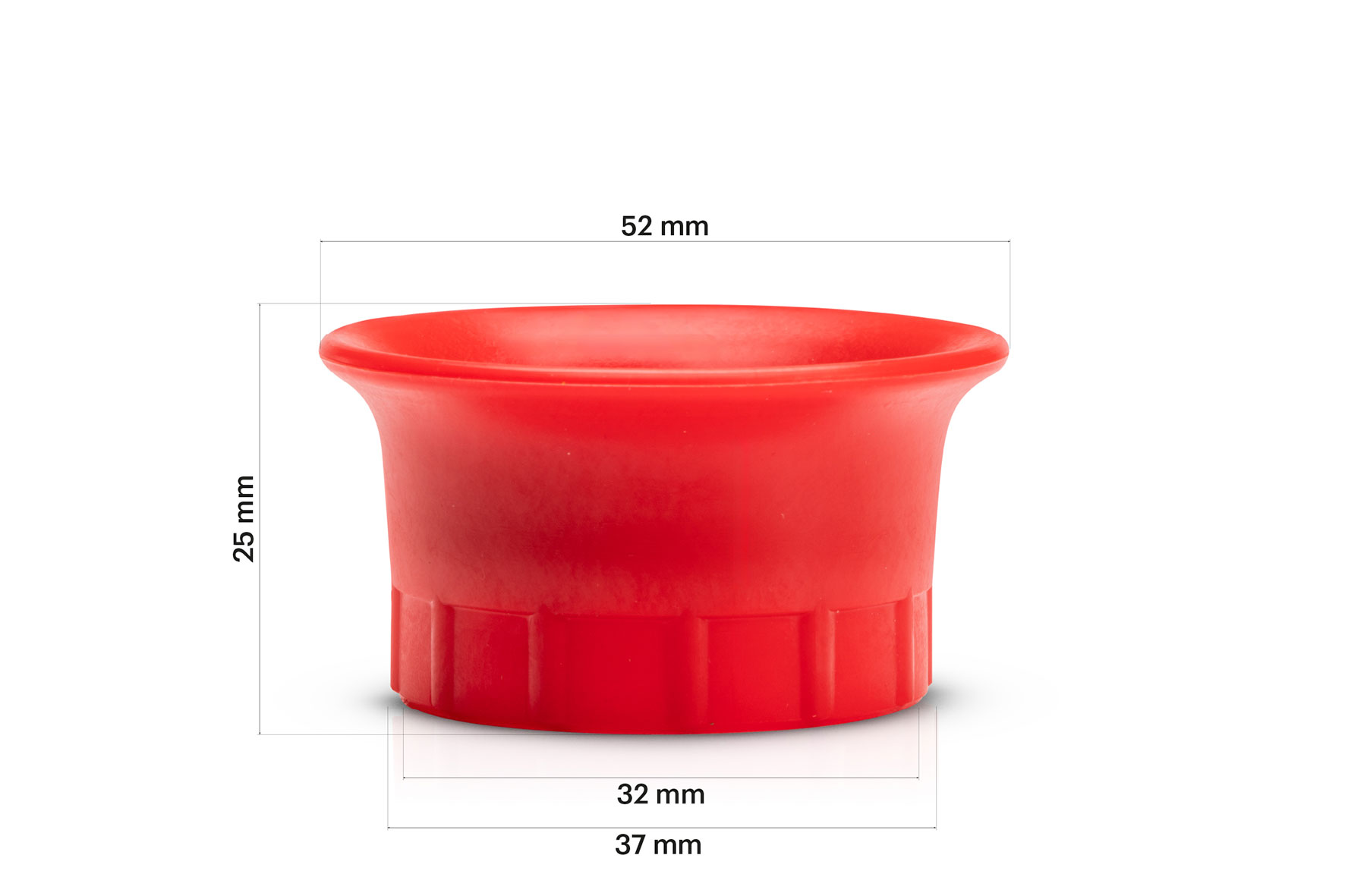 PVC AIR HORN Ø 32x25 WITHOUT NET