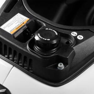 Black fuel tank cap