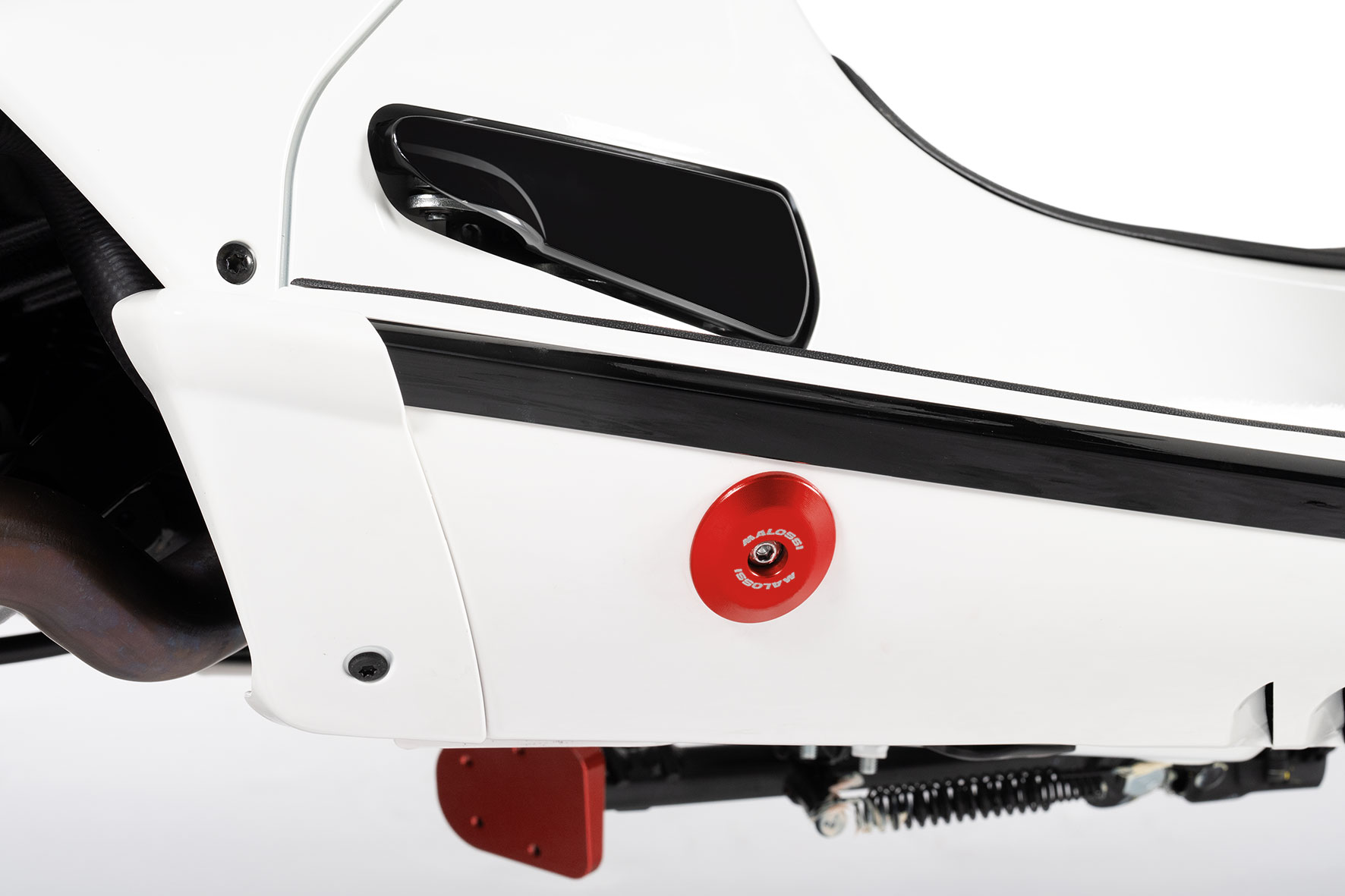 Red underbody caps kit