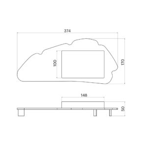 W BOX air filter for air box