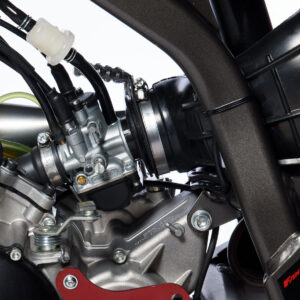 Carburettor kit PHBG 21 BS with reed valve and cable starter fr 50cc moto with separate mixer