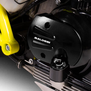 Black vented transmission cover