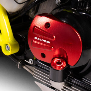 Red vented transmission cover
